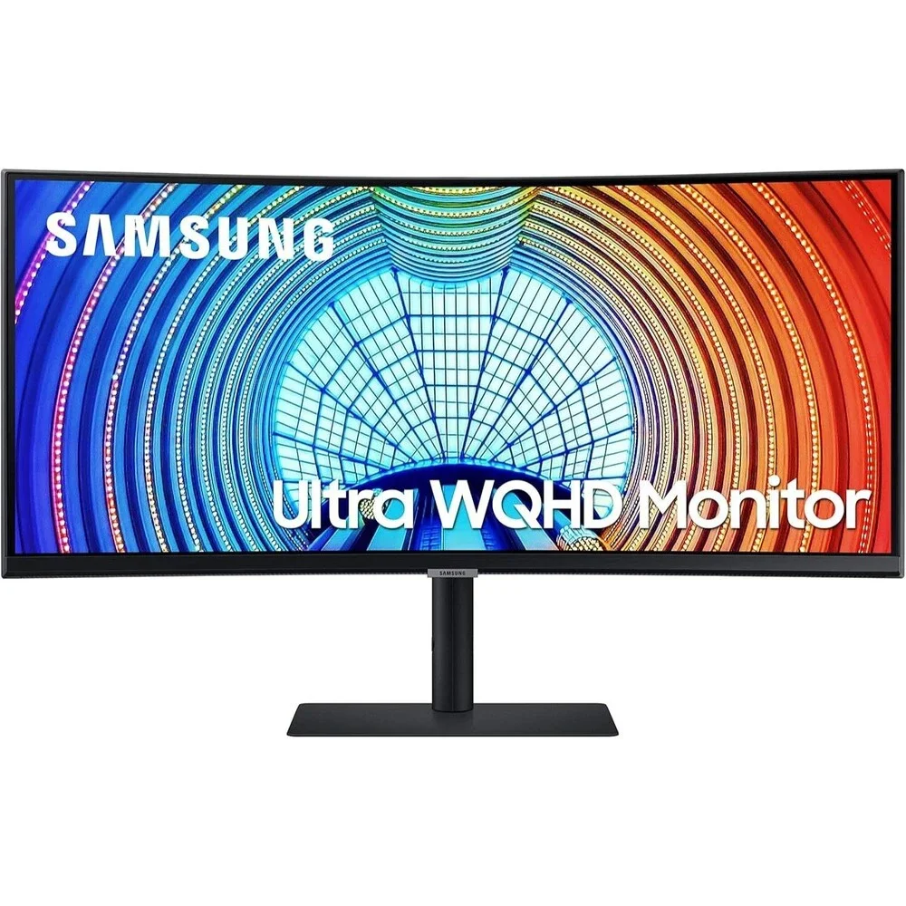Samsung Business S65UA Series 34 Inch Curved WQHD 3440x1440 Computer Monitor,